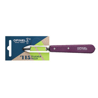 Opinel 001929 - 6cm Stainless Steel Vegetable Peeler (Plum Handle)
