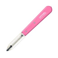 Opinel 002038  - 6cm Stainless Steel Vegetable Peeler (Fuchsia Handle)