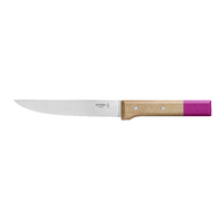 Opinel 002127 - 16cm Stainless Steel Parallel POP Carving Knife (Hardwood Beech Handle) 