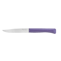 Opinel 002191 - 11cm Stainless Steel Bon Appetit Table/Steak Knives (Box of 12 with Violet Handles)