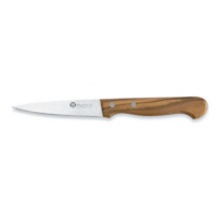 Maserin 0BA631009  - 9cm Stainless Steel Paring Knife (Olive Wood Handle)