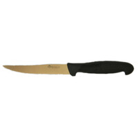 Maserin 0BA631213 - 11cm SS Steak Knife Serrated Santoprene Handle Set of 6