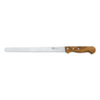 Maserin 0BA633226 - 26cm Stainless Steel Ham Knife (Olive Wood Handle)