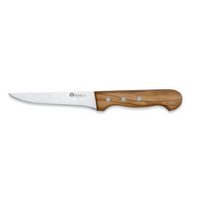 Maserin 0BA633424 - 24cm Stainless Steel Pasta Knife (Olive Wood Handle)