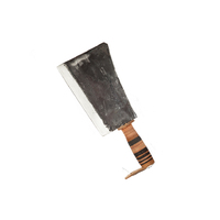 Falci Tools 290202-22 - 22cm Stainless Steel Brescia Straight Billhook (Leather Handle)