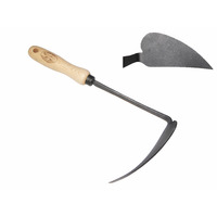 Dewit 2907 - 300mm Korean Handhoe, Left Handed (Ash Wood Handle)