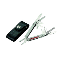 Victorinox 3.0323.L - Swiss Multitool with Locking Tools & Leather Pouch