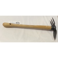 Dewit 3270 - Heart Shaped Double Hoe (50cm Ash Wood Handle)