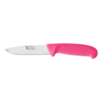 Victory Knives 330310202PK - 2mm x 10cm Stainless Steel Drop-Point Knife (Pink Progrip Handle)