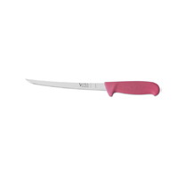 Victory Knives 350620200PINK - 2mm x 20cm Stainless Steel Flexible Narrow Filleting Knife (Pink Progrip Handle)