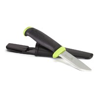 Hultafors 380240 - 206mm Stainless Steel Rescue Knife OKR GH (Black Plastic Handle)
