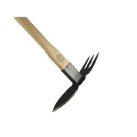 Dewit 3980 - Australian Pickaxe with 3 Tines (900mm Ash Wood Handle)