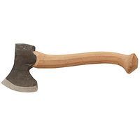 Gransfors Bruk 475-RV  - Large Carving Axe, Left Side Bevel (Hand Carved Hickory Handle)