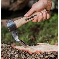 Muller 7075.6 - 0 .75kg French Scooped Adze, Classic Series (Hickory Handle)