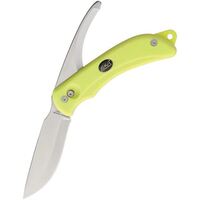 EKA 767308 - 100mm Stainless Steel Swing Blade G3 Folding Knife (Lime EKA ProFlex Handle)