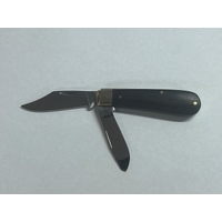 Joseph Rodgers 78DOPOL - 55mm Clip Point Knife & 50mm Castrator Knife (Dark Oak Scales)
