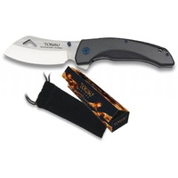  Albainox AL18447  - Tokisu 10cm Stainless Steel Folding Knife (G10 Carbon Fibre Handle)
