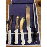 Victory Knives BTS UP - Butcher Set with Knife Roll