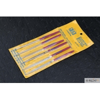 EZE-LAP EZE-600C -  Coarse Needle File Set (6 Pieces)
