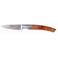 Goyon Chazeau GC5131 - 9cm Stainless Steel Paring Knife (Juniper Wood Handle)