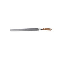 Goyon Chazeau GC6848H  - 30cm Stainless Steel Granton Ham knife (Juniper Wood Handle)