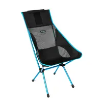 Helinox HX11101R2 - Sunset Chair (Black with Cyan Blue Frame)