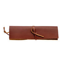 Helle-Knife Cover, Genuine Leather, Cognac Colour