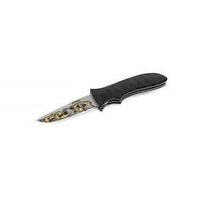 Maserin M384KT - Satin Finish GTO Stainless Steel With 24Crt Gold Engraved Blade (Ebony Handle)