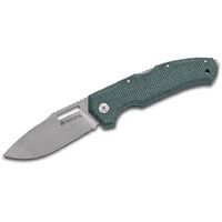 Maserin M480MV - 22cm M390 Böhler Stainless Steel, Nimrod Folding Knife (Green Mica Handle)