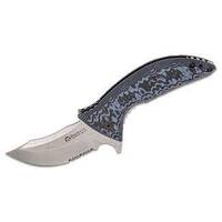 Maserin M640G10G - 90mm Stainless Steel Ghost Folding Knife (Steel Grey Handle)