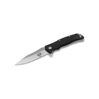 Maserin M681G10N - 110mm Stainless Steel Reactor Folding Knife (Black Handle)