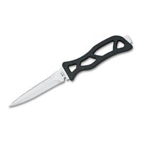 Maserin MMako2 - 11cm Stainless Steel Mako Diving Knife (Black Handle with Black Sheath)