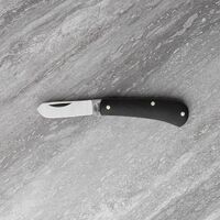 Taylor's SH4412 - 7cm Stainless Steel Castrating Pocket Knife (Black Handle)