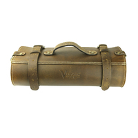Victory TI71 - Leather Knife Roll, 11 Pockets